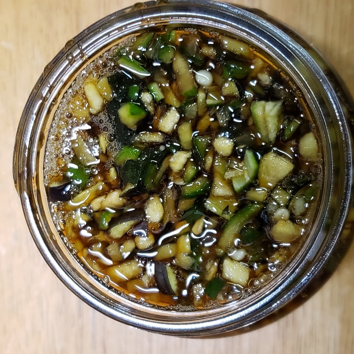 常備菜*山形だし(基本の醤油漬け)